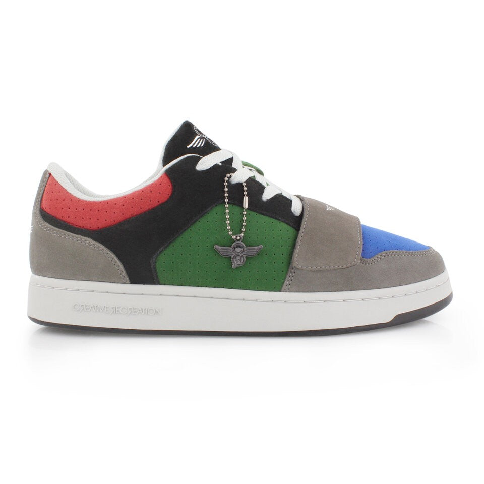 CREATIVE RECREATION'S CESARIO LO XXI BLACK/CHARCOAL/ROYAL/FOREST/RED