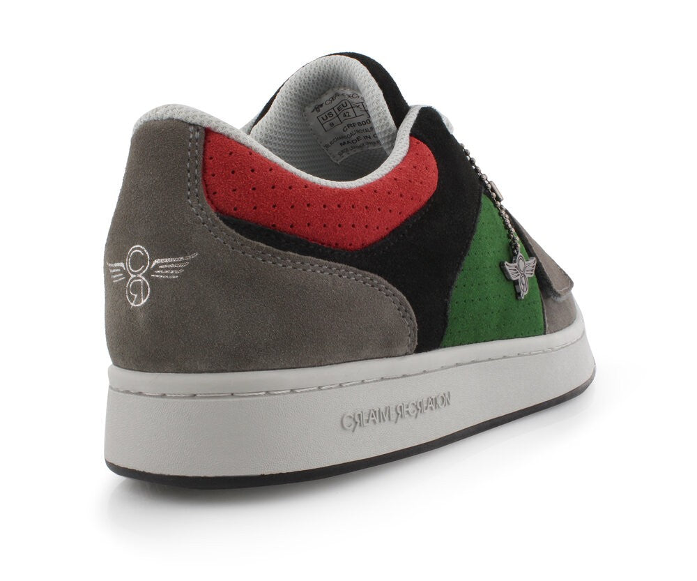 CREATIVE RECREATION'S CESARIO LO XXI BLACK/CHARCOAL/ROYAL/FOREST/RED