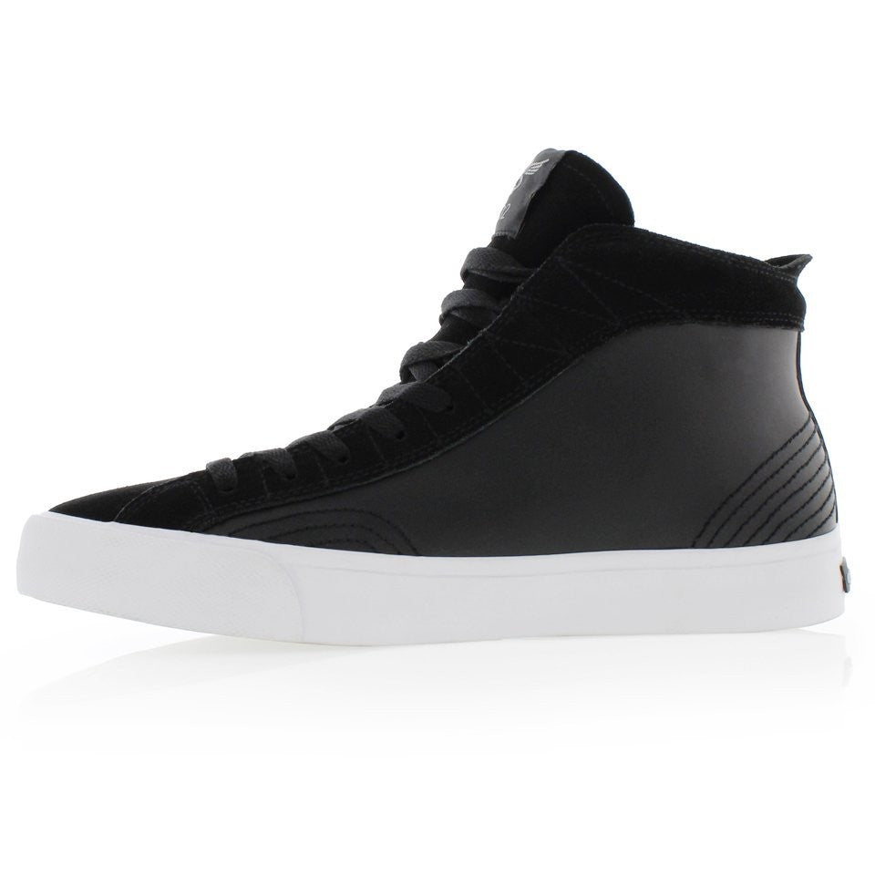 CREATIVE RECREATION ZEUS HI LEATHER BLACK/GOLD