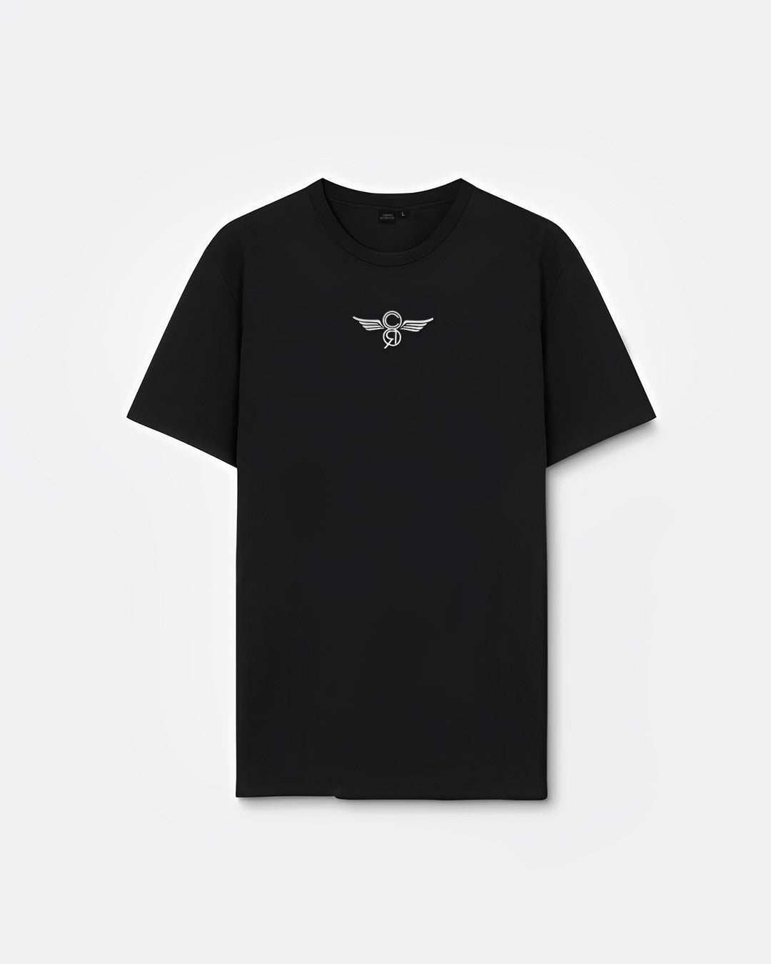 ELYSIUM CR LOGO TEE COTTON PREMIUM BLACK/WHITE MNS
